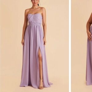 birdy grey lavender grace convertible dress with slit